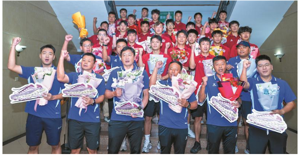 無錫隊，歡迎回家！